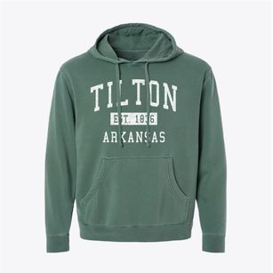 Tilton Arkansas Classic Established Pigment-Dyed Hoodie