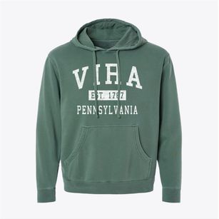 Vira Pennsylvania Classic Established Pigment-Dyed Hoodie