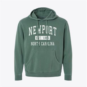 Newport North Carolina Classic Established Pigment-Dyed Hoodie