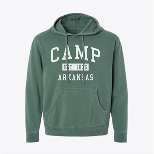 Camp Arkansas Classic Established Pigment-Dyed Hoodie
