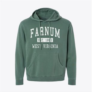 Farnum West Virginia Classic Established Pigment-Dyed Hoodie