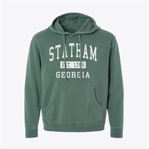 Statham Georgia Classic Established Pigment-Dyed Hoodie