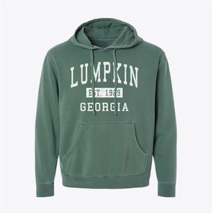 Lumpkin Georgia Classic Established Pigment-Dyed Hoodie