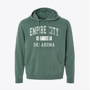 Empire City Oklahoma Classic Established Pigment-Dyed Hoodie