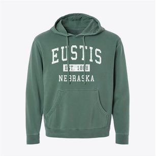 Eustis Nebraska Classic Established Pigment-Dyed Hoodie