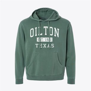 Oilton Texas Classic Established Pigment-Dyed Hoodie
