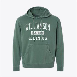 Williamson Illinois Classic Established Pigment-Dyed Hoodie