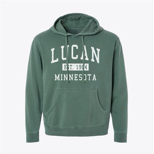 Lucan Minnesota Classic Established Pigment-Dyed Hoodie