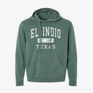 El Indio Texas Classic Established Pigment-Dyed Hoodie