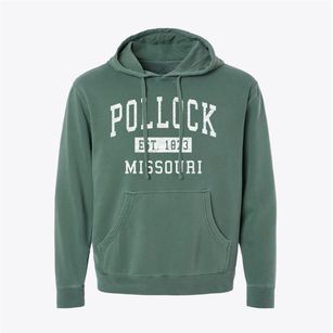 Pollock Missouri Classic Established Pigment-Dyed Hoodie