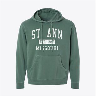 St. Ann Missouri Classic Established Pigment-Dyed Hoodie
