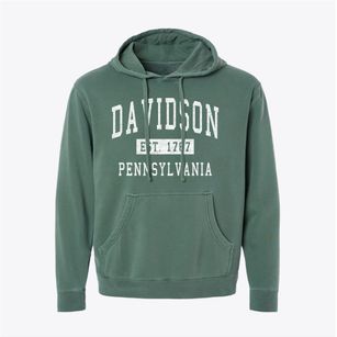 Davidson Pennsylvania Classic Established Pigment-Dyed Hoodie