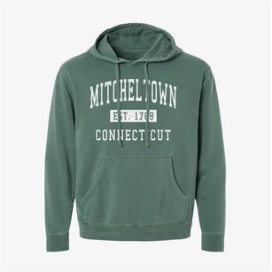 Mitcheltown Connecticut Classic Established Pigment-Dyed Hoodie