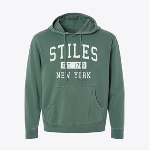 Stiles New York Classic Established Pigment-Dyed Hoodie