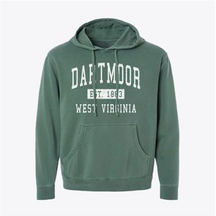 Dartmoor West Virginia Classic Established Pigment-Dyed Hoodie
