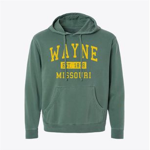 Wayne Missouri Classic Established Pigment-Dyed Hoodie