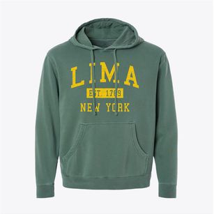 Lima New York Classic Established Pigment-Dyed Hoodie
