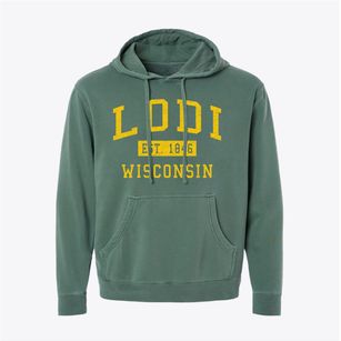 Lodi Wisconsin Classic Established Pigment-Dyed Hoodie