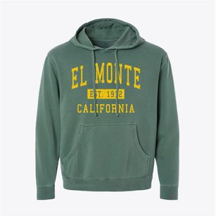 El Monte California Classic Established Pigment-Dyed Hoodie