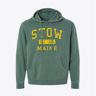 Stow Maine Classic Established Pigment-Dyed Hoodie