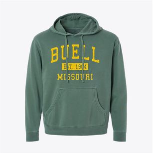Buell Missouri Classic Established Pigment-Dyed Hoodie