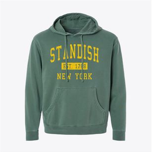 Standish New York Classic Established Pigment-Dyed Hoodie