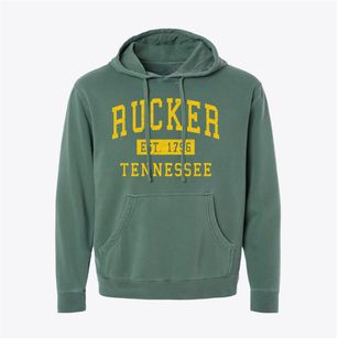 Rucker Tennessee Classic Established Pigment-Dyed Hoodie