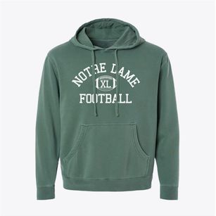 Notre Dame Regional School Classic Football Pigment-Dyed Hoodie