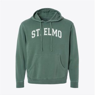 Saint Elmo Elementary School Varsity Arch Pigment-Dyed Hoodie
