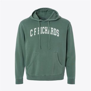 C F Richards Junior Academy Varsity Arch Pigment-Dyed Hoodie