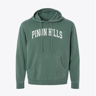 Pinon Hills Elementary School Varsity Arch Pigment-Dyed Hoodie