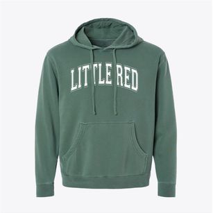 Little Red Elementary School Varsity Arch Pigment-Dyed Hoodie