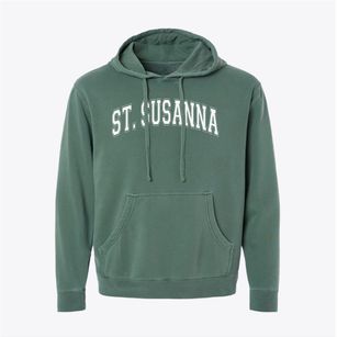 Ascension/st Susanna Parish Varsity Arch Pigment-Dyed Hoodie