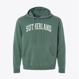 Sutherland Elementary School Varsity Arch Pigment-Dyed Hoodie