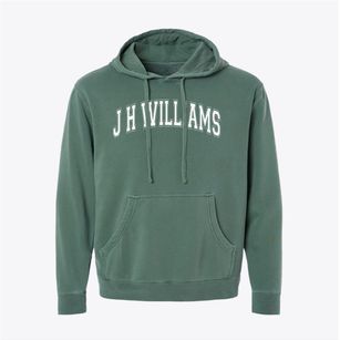 J H Williams Middle School Varsity Arch Pigment-Dyed Hoodie