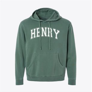 Henry Whittemore Elementary School Varsity Arch Pigment-Dyed Hoodie