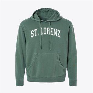 Saint Lorenz Lutheran School Varsity Arch Pigment-Dyed Hoodie
