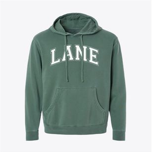Lane High School Varsity Arch Pigment-Dyed Hoodie