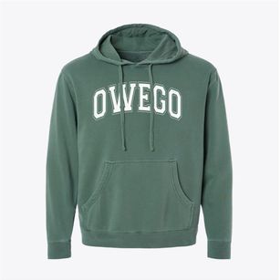 Owego Free Academy Varsity Arch Pigment-Dyed Hoodie