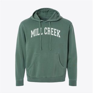 Mill Creek Middle School Varsity Arch Pigment-Dyed Hoodie