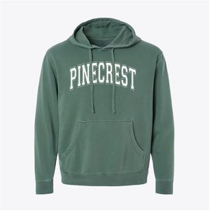 Pinecrest High School Varsity Arch Pigment-Dyed Hoodie