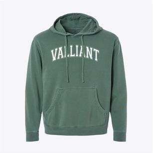 Valliant High School Varsity Arch Pigment-Dyed Hoodie