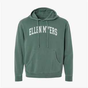 Ellen Myers Elementary School Varsity Arch Pigment-Dyed Hoodie