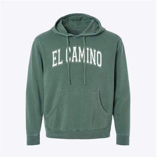 El Camino High School Varsity Arch Pigment-Dyed Hoodie