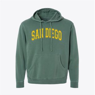 San Diego High School Varsity Arch Pigment-Dyed Hoodie