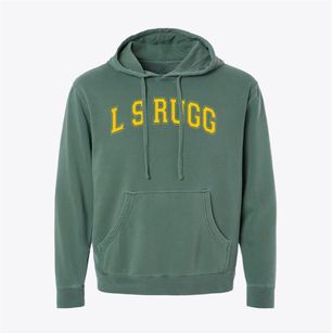 L S Rugg Elementary School Varsity Arch Pigment-Dyed Hoodie