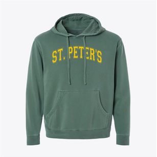 Saint Peter's Catholic School Varsity Arch Pigment-Dyed Hoodie