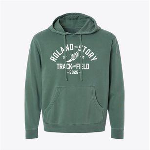 Roland-story Elementary School Track and Field Pigment-Dyed Hoodie