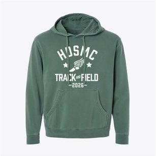 Hebrew Day School Of Montgomery County Track and Field Pigment-Dyed Hoodie