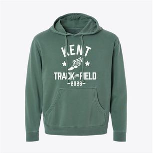 Kent Education Center Track and Field Pigment-Dyed Hoodie